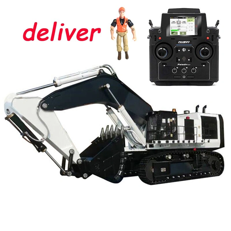 Remote Control Excavator: Powerful Metal Model for Budding Builders!